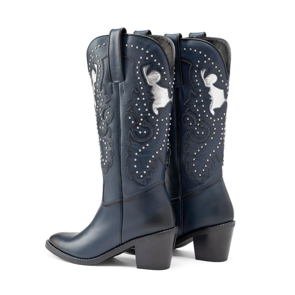 Joaquina Cobalto y plateado