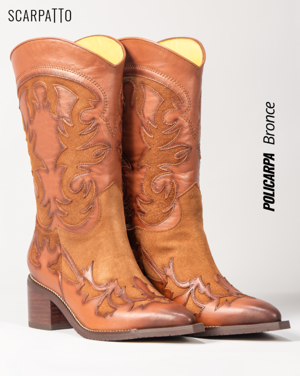 POLICARPA Bronce en Piel y Carnaza